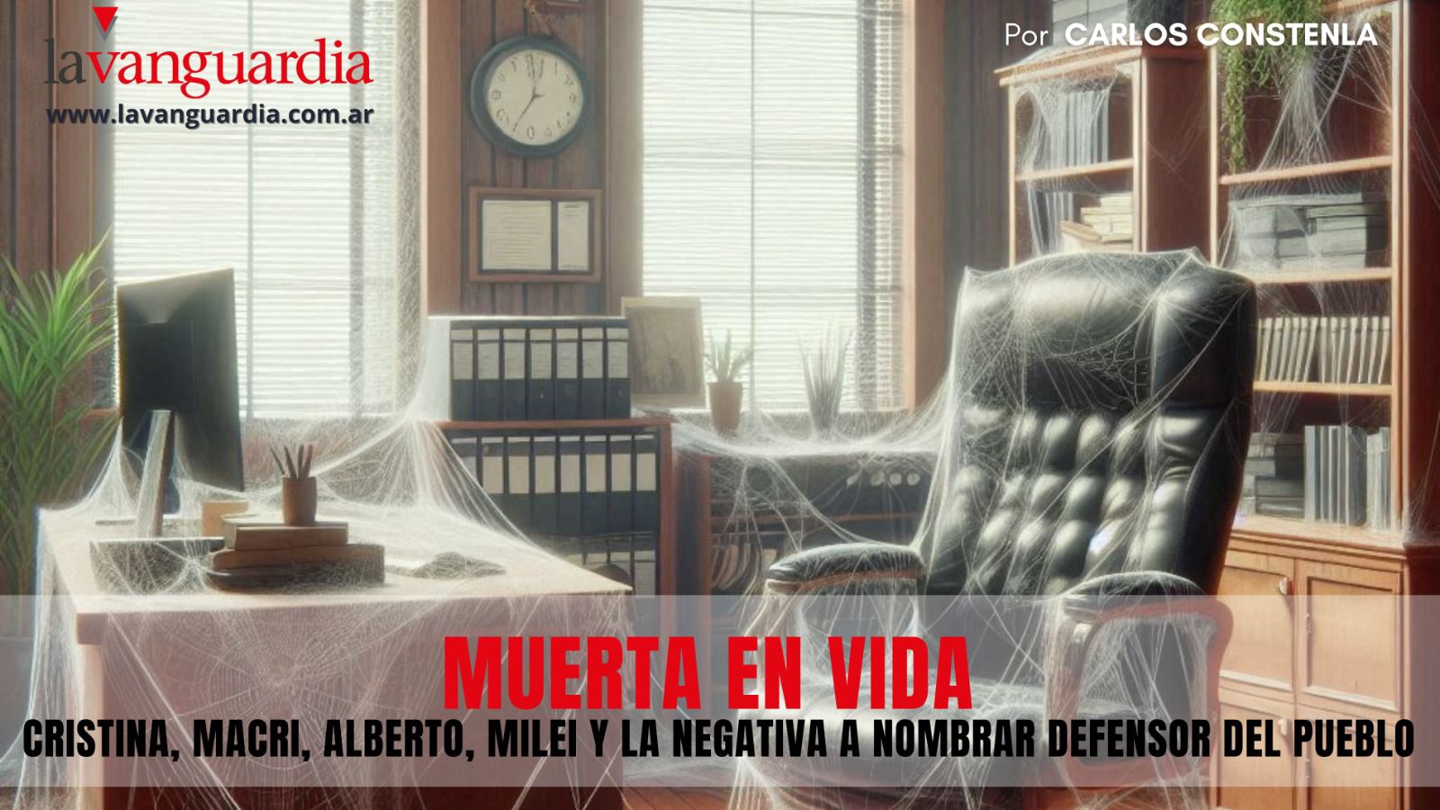 Muerta en vida: 15 años sin defensor del pueblo
